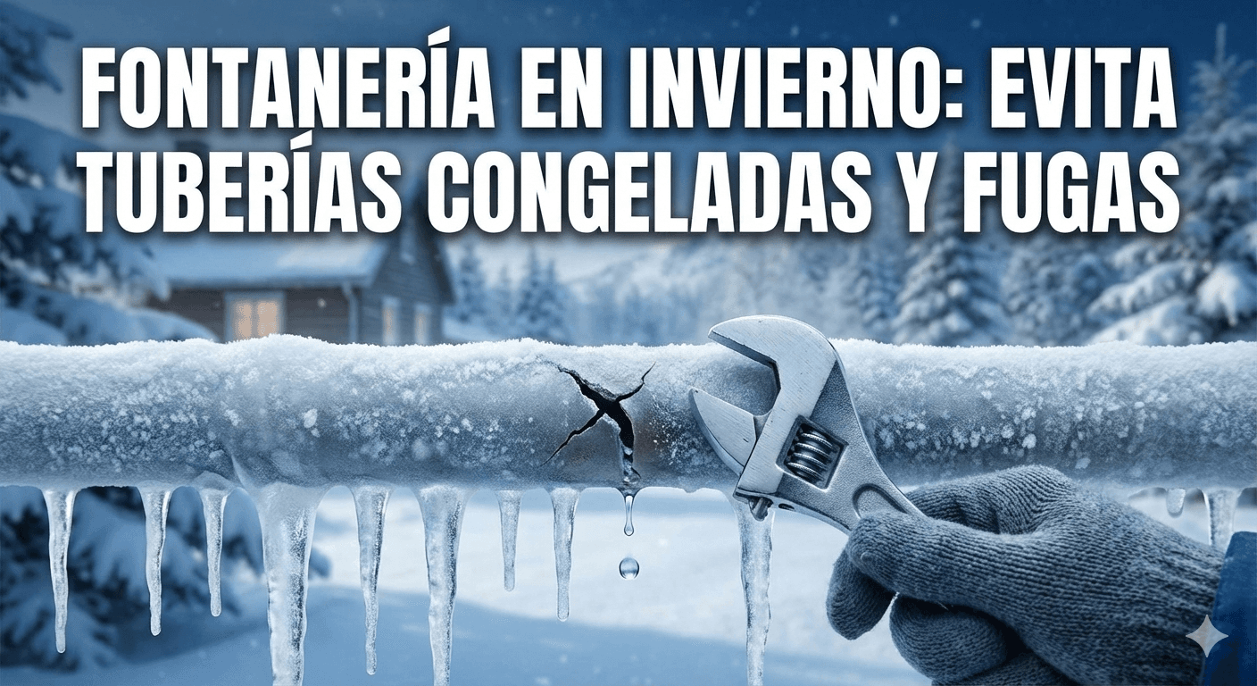 Fontanería en Invierno: Evita Tuberías Congeladas y Fugas